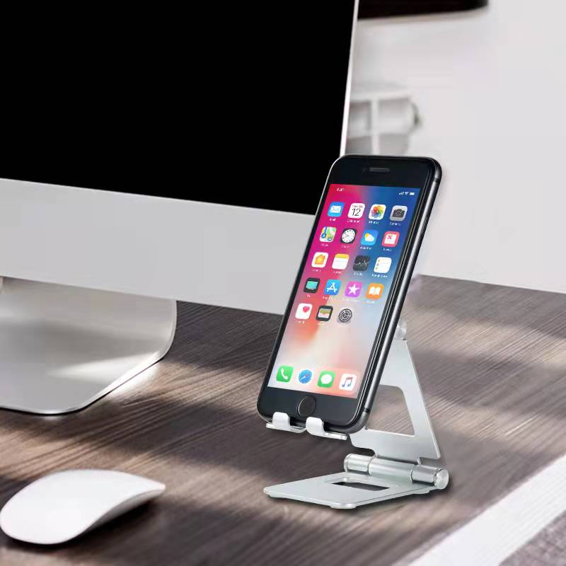 Nuovo tablet Phone Universal Desktop Stacket Conveniente Staffa del telefono pieghevole in lega di alluminio
